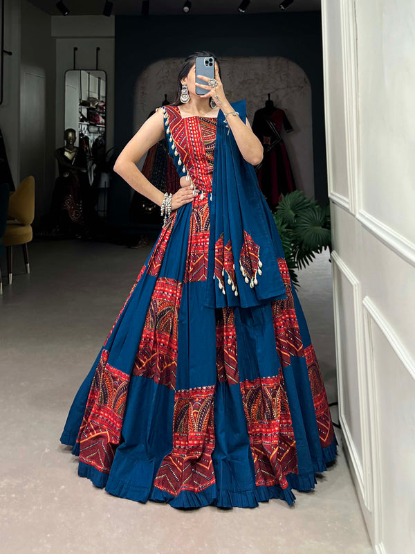 cotton lehenga dress Cotton Burgundy Maroon Gota Patti Embroidered Flared Lehenga LLCV119203