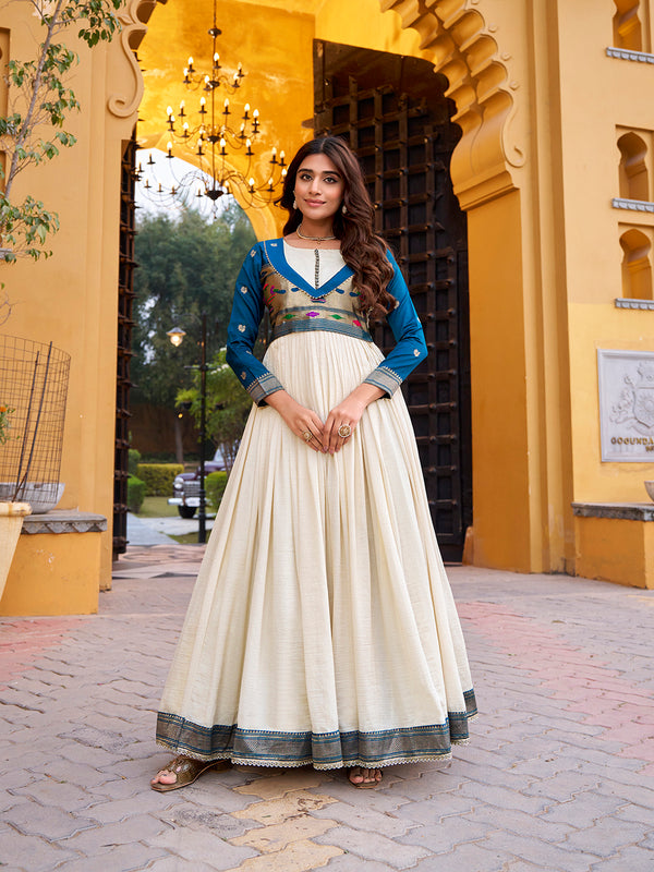 paithani dress design Dress Material Buy Paithani Dress Online Radha Paithani Suit Silk Designer Dress Material Collection