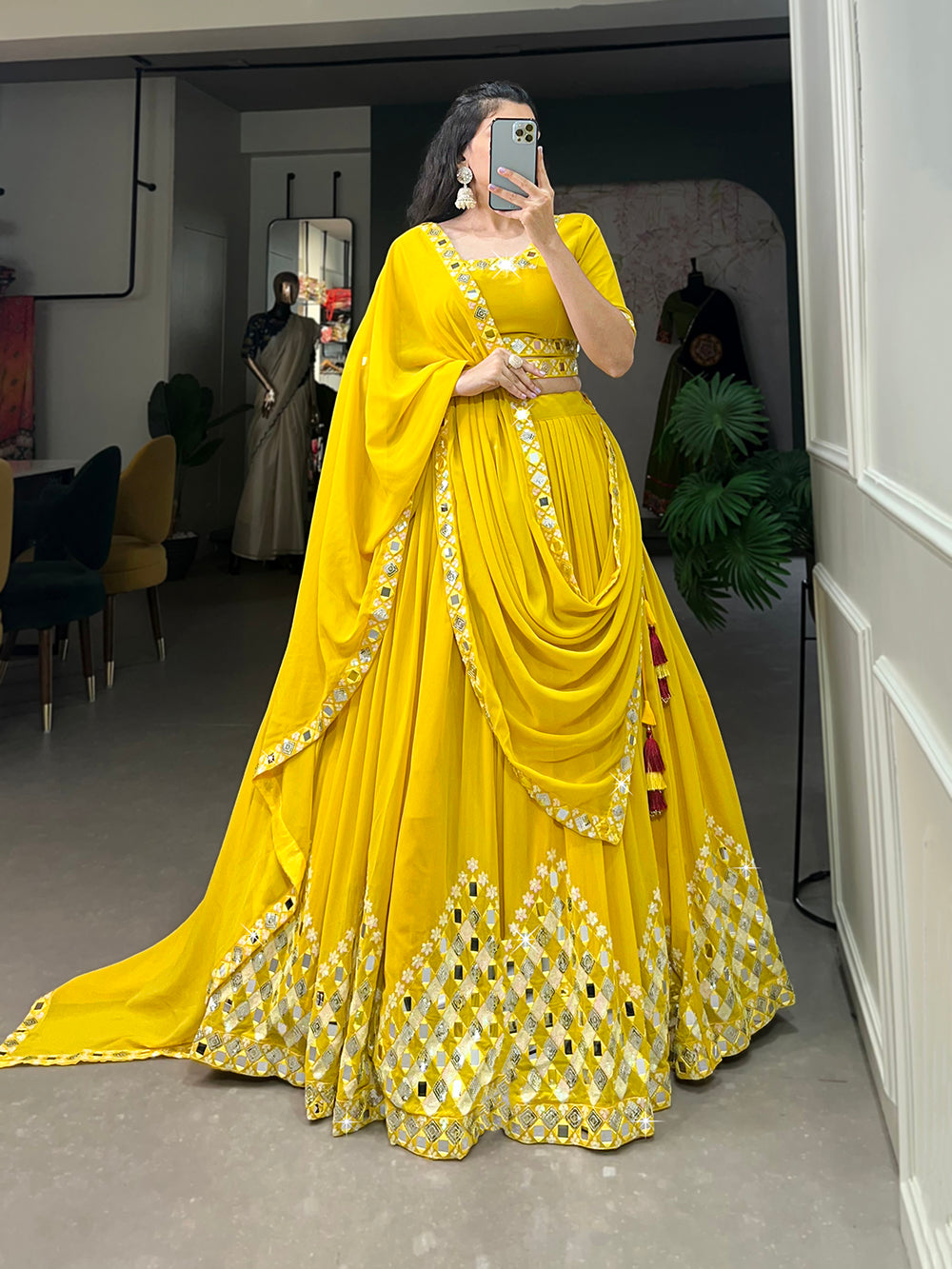 Buy Designer Velvet Blue Sequence Lehenga Choli Set for Women,  Bridal/bridesmaid Wedding Wear Winter Lehenga With Stitched Blouse Ready to  Wear Online in India - Etsy