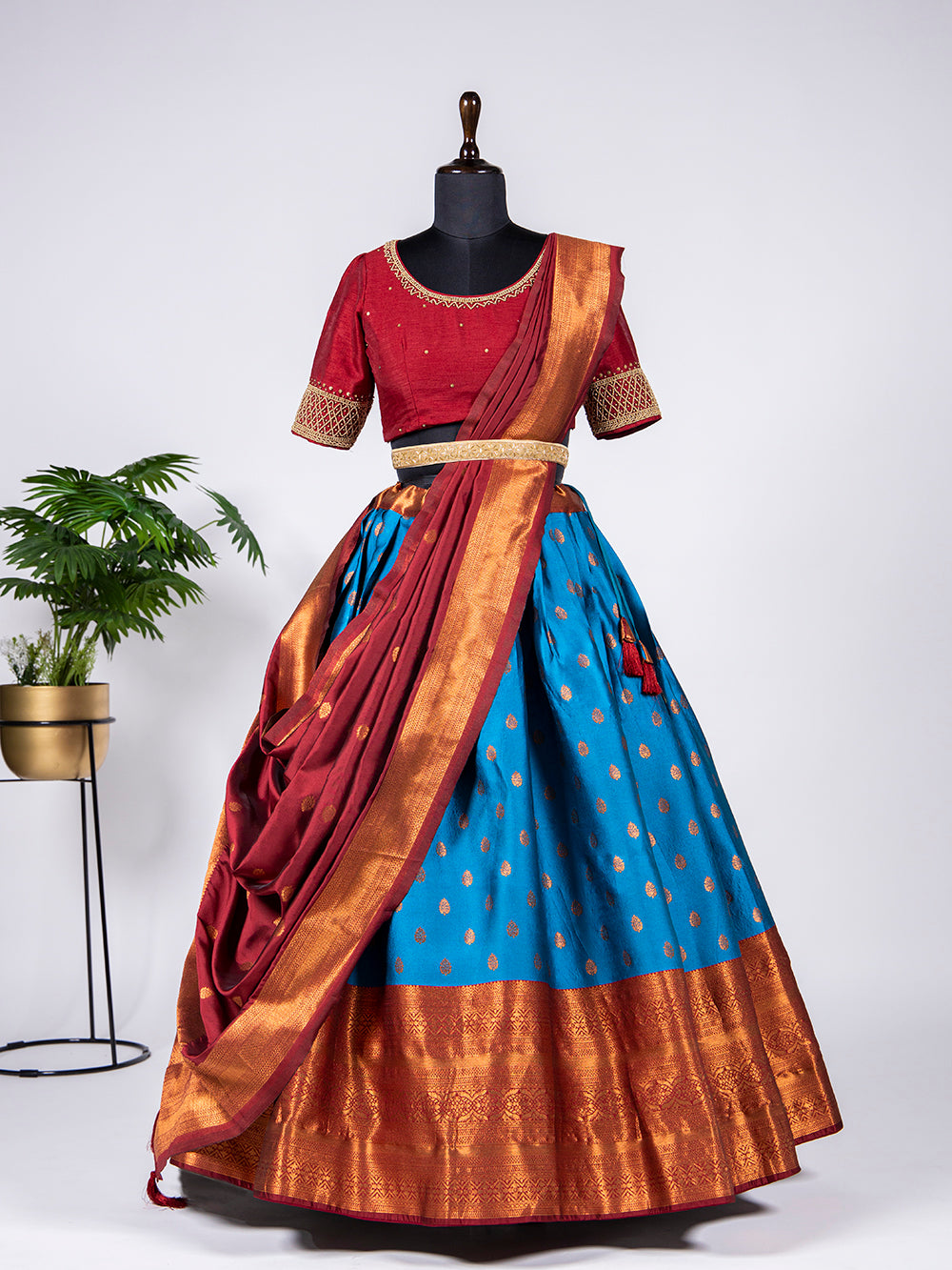 South Indian Lehenga - Types and Styling